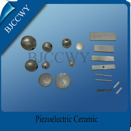 D10 Sferyczna ceramika piezoelektryczna Piezo płyta ceramiczna Pzt4 Pzt 5 Pzt8