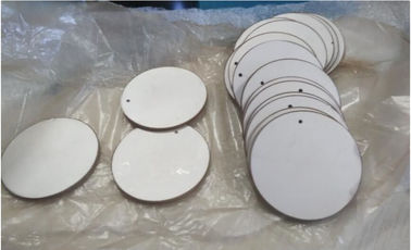 Wysoka wydajność Piezo ceramiczne krążek okrągły kształt 43 X 2mm z materiałem P8 P4