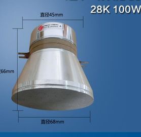 Wysokiej mocy ceramiczny przetwornik ultradźwiękowy do czyszczenia 100 W 28 K CE zatwierdzenia