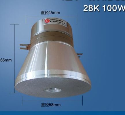 Ultradźwiękowy przetwornik piezoelektryczny 100 w 28k wysokości 66 mm