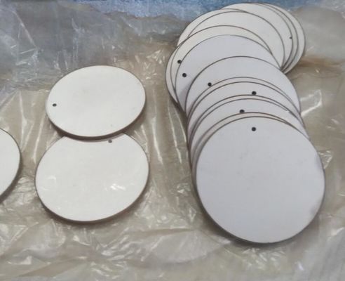 Pzt8 Ultradźwiękowe piezoelektryczne płytki ceramiczne o okrągłym kształcie