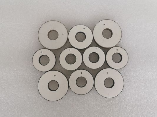 Pierścień okrągły kształt P4 P5 lub P8 340PF Piezoelektryczna płyta ceramiczna