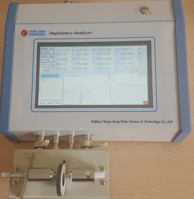 Wysoka dokładność 1mhz Ultradźwiękowy analizator impedancji przetwornika do testowania ceramiki