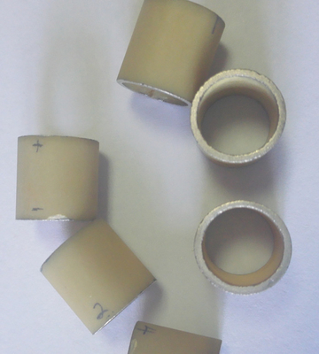 P4 Piezo Ceramic Tube Polaryzacja wzdłużna lub boczna