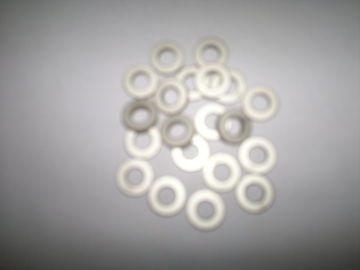 wysokiej jakości pierścień 25/10/4 Piezoelektryczny ceramiczny pzt8 do maszyny medycznej i przetwornika spawalniczego